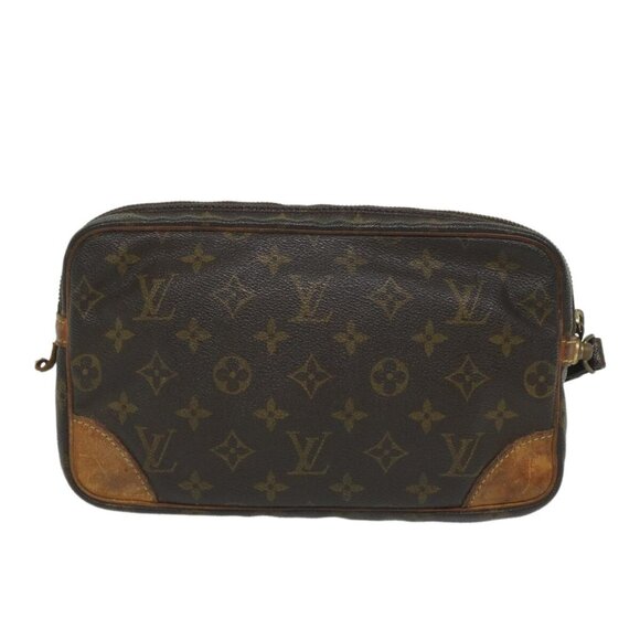 LOUIS VUITTON Monogram Marly Dragonne GM Clutch Bag - Picture 3 of 16
